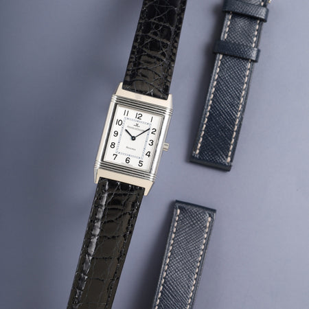 ジャガー・ルクルト レベルソ クラシック 250.8.86 / Q2508420 手巻き Cal.846-1 SS 革 純正尾錠（SS） シルバーアラビア文字盤 オーバーホール済み