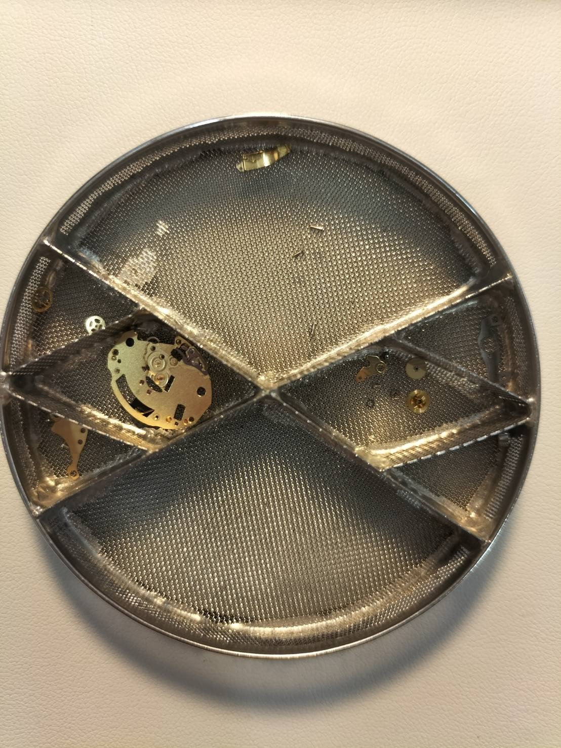 Hermes Rally RA1.240 Quartz Cal.976.001 SS/GP SS/GP White Dial Overhauled