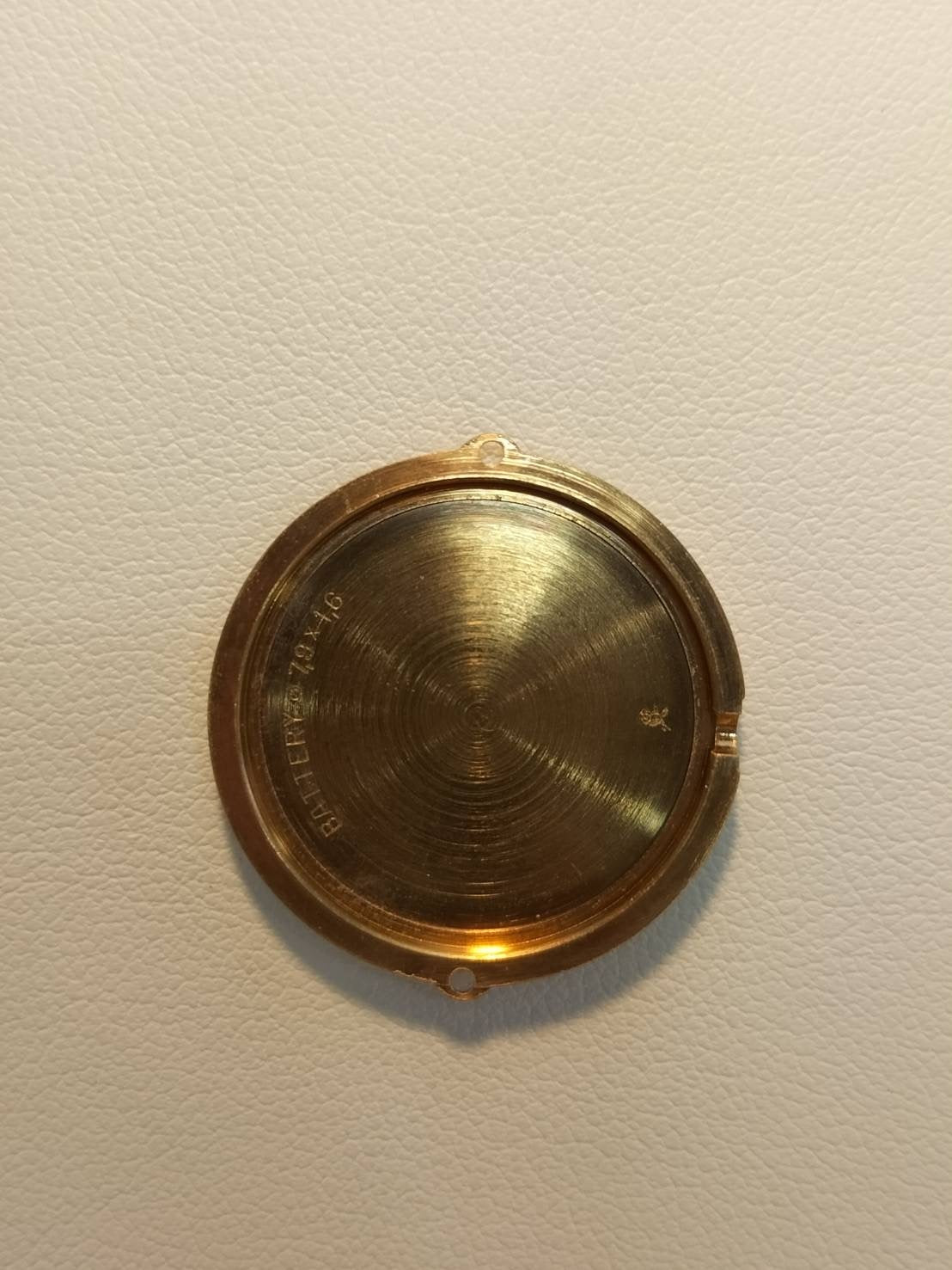 Cartier Must Colisée 590002 Quartz Cal.90 SV925 Leather Original Pin Buckle (GP) Ivory Roman Dial (SWISS marking) Overhauled