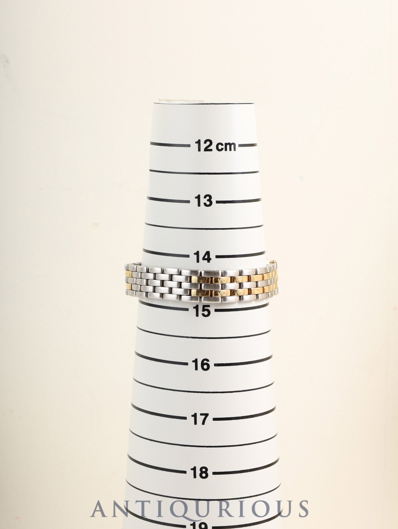 Cartier Panthère Vendôme SM 84084242 / 166920 Quartz Cal.157 SS/YG 2-row ivory Roman dial (SWISS表記) Box, warranty (blank), overhauled