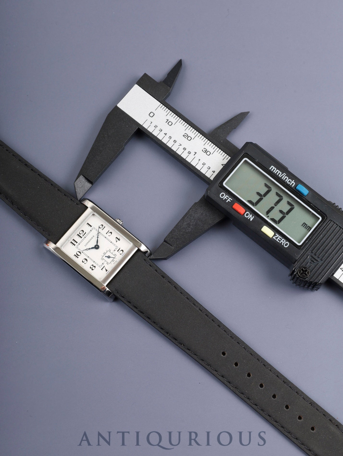 ロンジン ドルチェヴィータ L5.673.4 クォーツ Cal.980.163 SS 革 純正尾錠（SS）ホワイトアラビア文字盤 オーバーホール済み