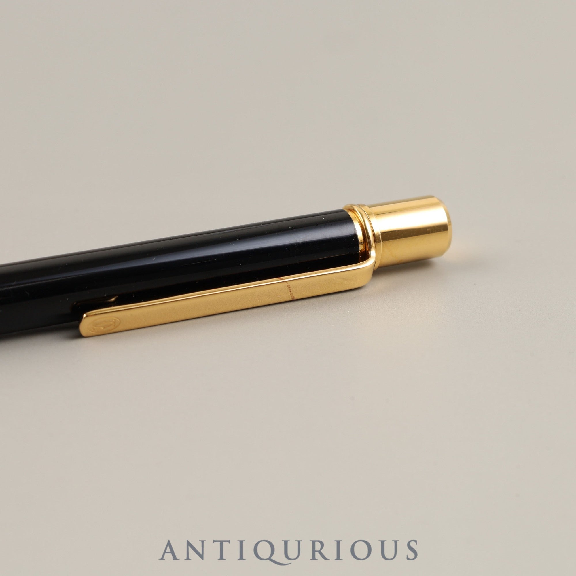 Cartier Ballpoint Pen Must Do GP Black Box Warranty Card (blank)