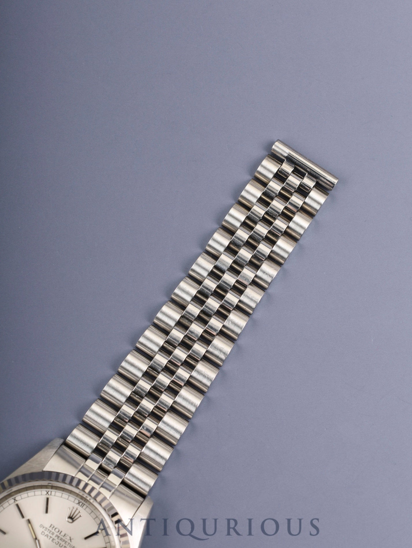 ロレックス デイトジャスト 16234 自動巻き Cal.3135 SS/WG SS シルバー文字盤 U番（1997年） 保証書（1999年） 国際サービス保証書（2008年）オーバーホール済み