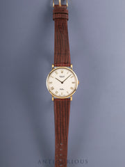 Rolex Cellini 5112 Manual Winding Cal.1602 750YG Leather Original Pin Buckle (750YG) Engraved Computer Dial (SWISS MADE) W-serial (1994-1995) Warranty Card (1996) Original Leather Strap Included Overhauled