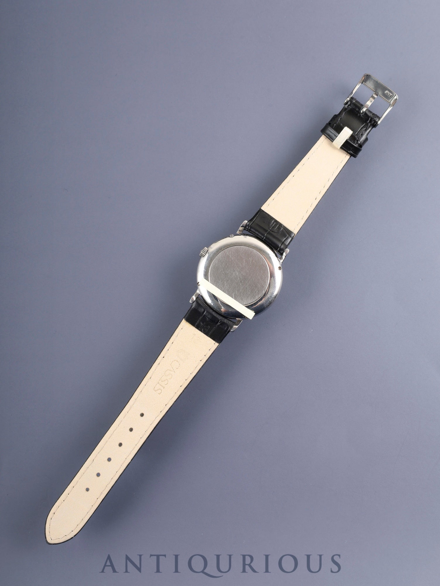 IWC Portofino IW351324 Automatic Caliber C37521 Stainless Steel Leather Strap with Aftermarket Buckle (SS) White Dial Overhauled