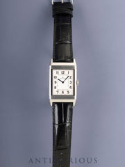 Jaeger-LeCoultre Grande Reverso Ultra Thin Q2788520/277.8.62 Manual Winding Cal.822 SS Leather Original Pin Buckle (SS) Silver Arabic Dial Box Warranty (2014) Booklet Overhauled