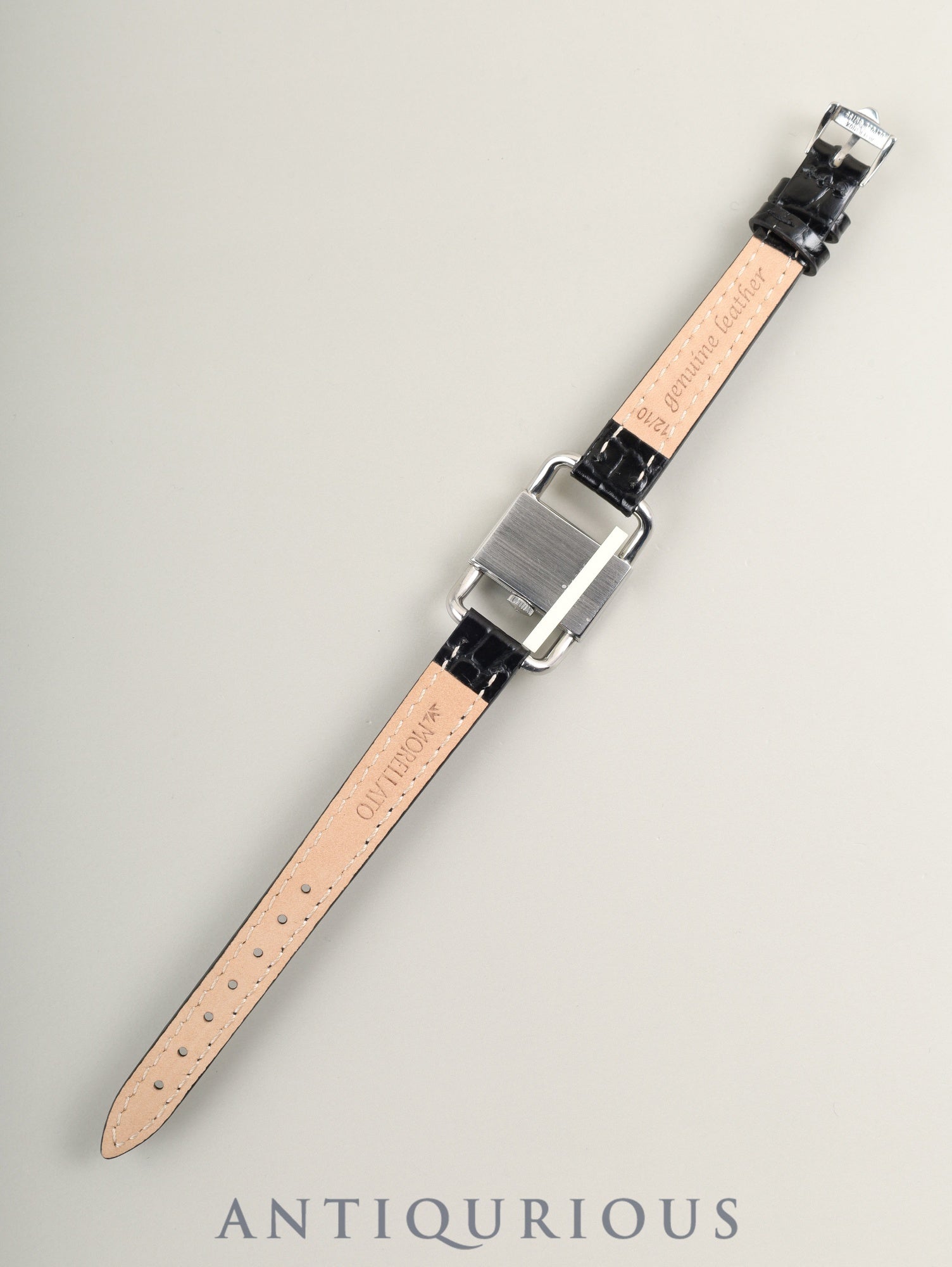 Jaeger-LeCoultre Driver's Watch Etrier 1671.42 Hand-wound SS Leather Original Pin Buckle (SS) White Dial Overhauled