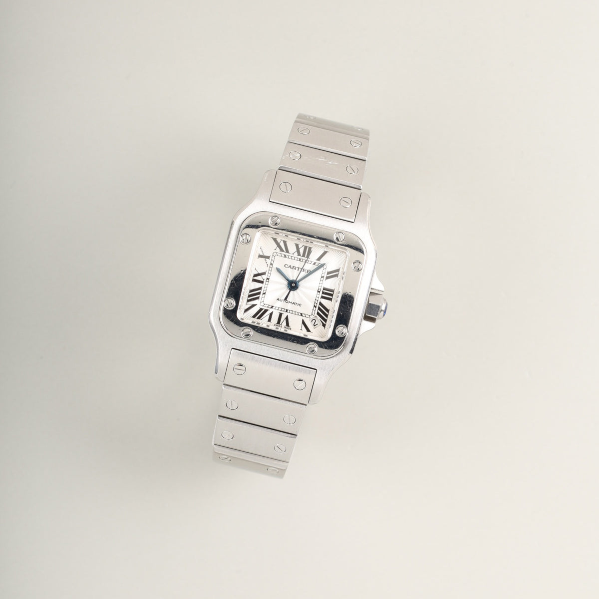 Cartier Santos Galbee SM W20054D6 / 2423 Automatic Cal. 077  display picture 2