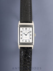 Jaeger-LeCoultre Reverso Classic 252.8.86 / Q2508410 Hand-wound Cal.846/1 SS Leather Original buckle (SS) Silver Arabic dial Overhauled