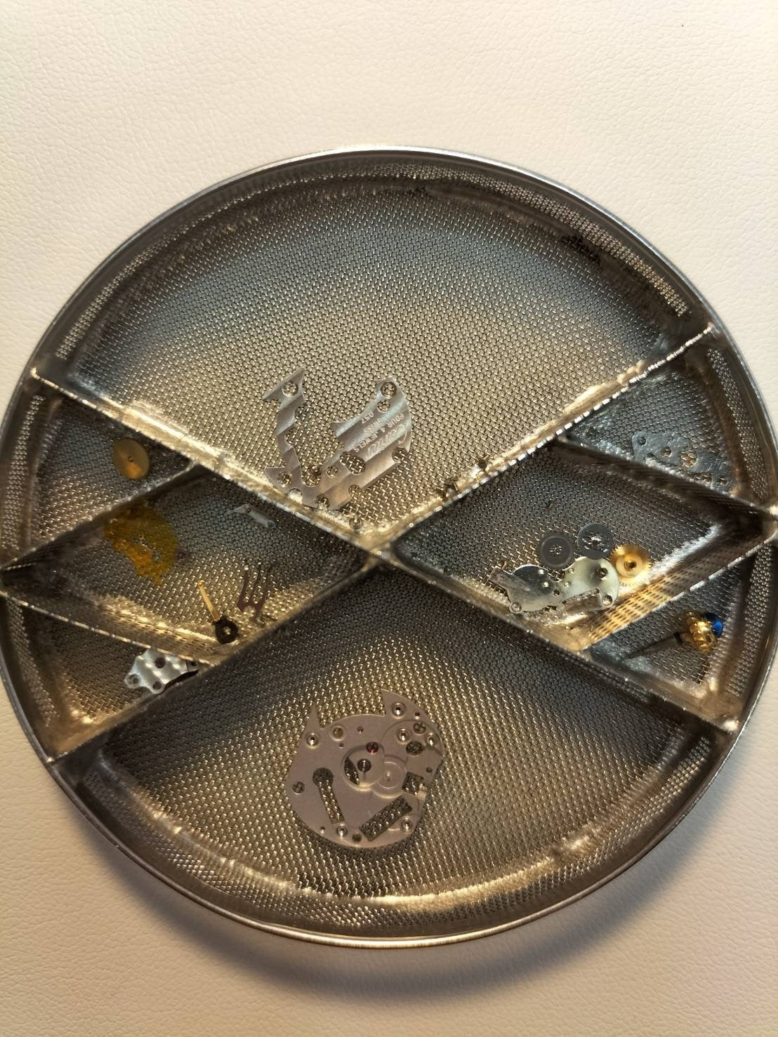 カルティエ マストタンク SM W1008354 / 5057001 クォーツ Cal.057 SV925 革 純正Dバックル（GP）飛びアラビア文字盤（SWISS表記）オーバーホール済み 新品仕上げ済み