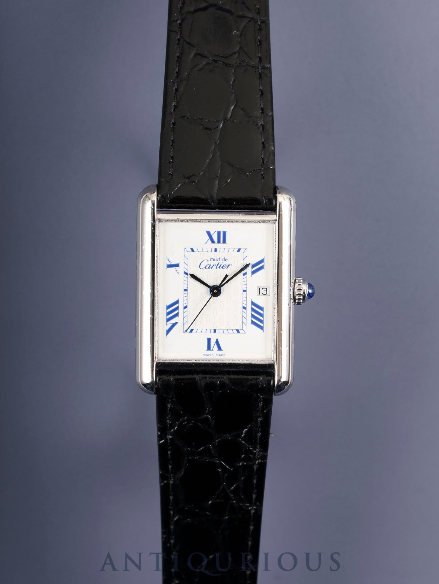 稼働✨Cartier カルティエ マストタンク SM SV925 カルティエ マストタンク ヴェルメイユ SV925 QZ 時計｜ブランド買取