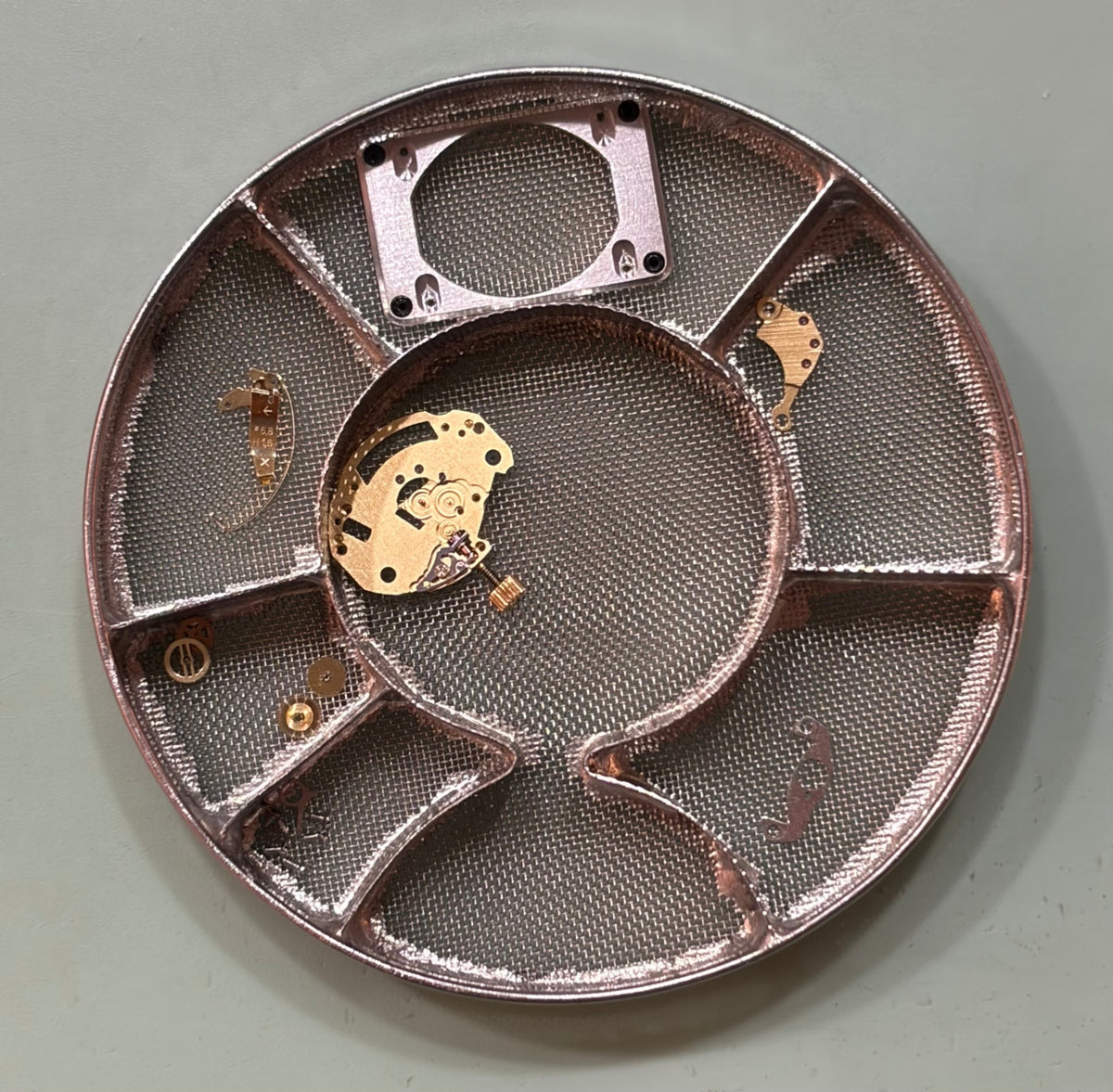 エルメス クロアジュール CR1.240 クォーツ Cal.976.001 SS/GP SS/GP ゴールド文字盤（SWISS MADE表記）箱 保証書（1997年）オーバーホール済み