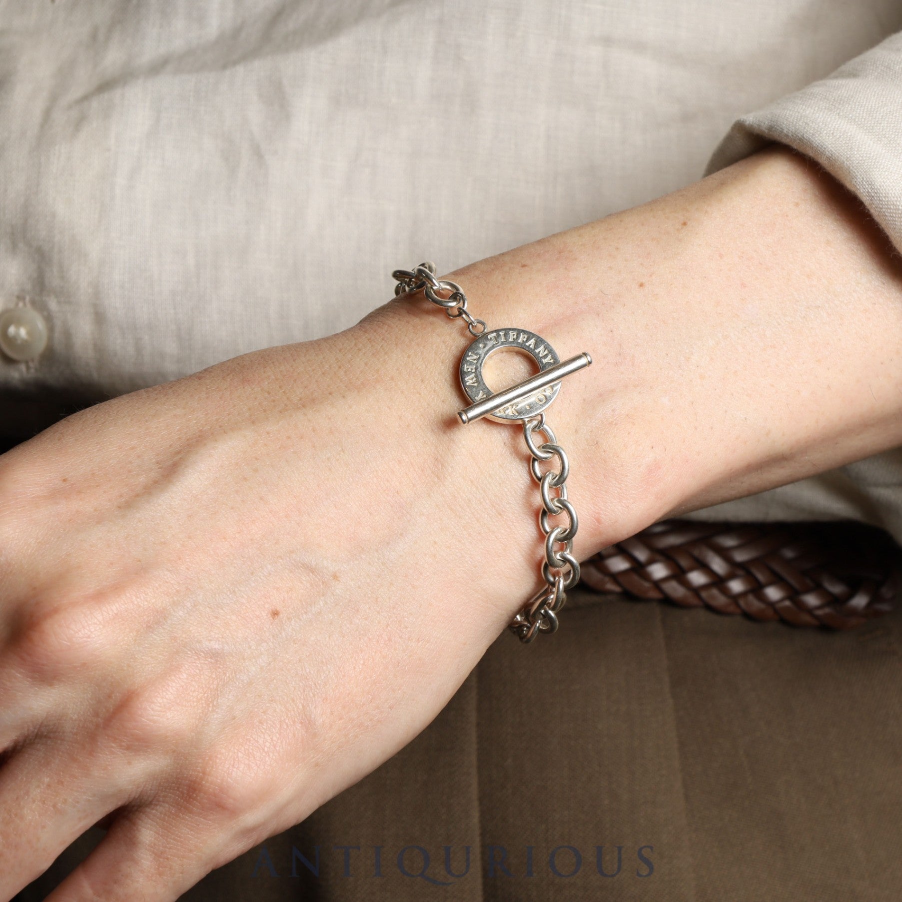 ティファニー ブレスレット トグル SV925 箱 保存袋 カード （2024年