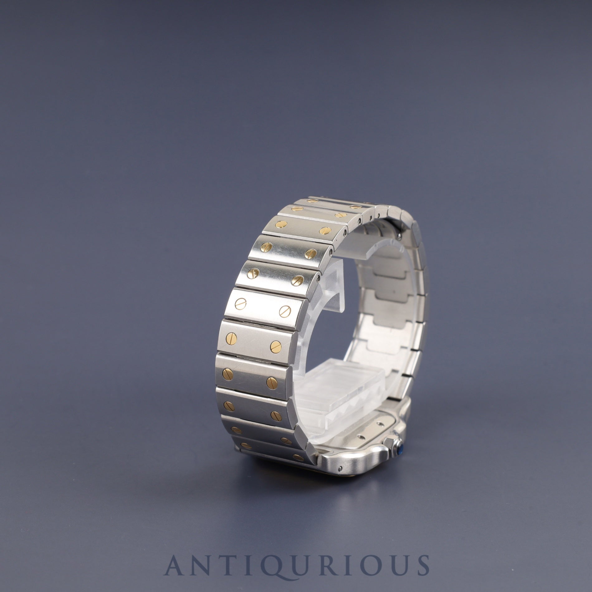 Cartier Santos Galbee LM W20058C4 / 2319 Automatic SS/YG SS/YG Guilloche Dial Warranty (2004) Overhauled