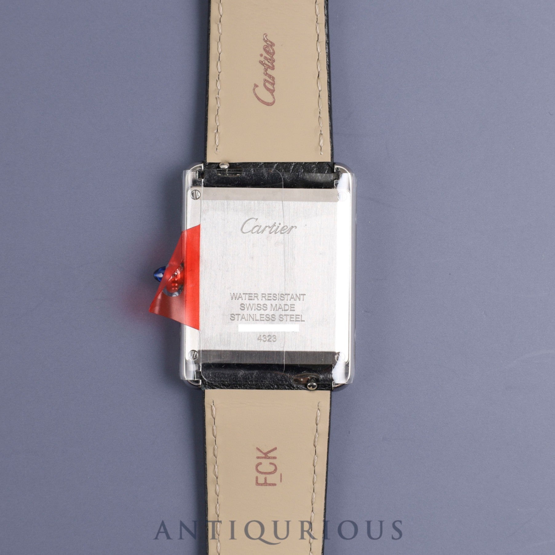 Cartier Tank Must LM WSTA0041 / 4323 Quartz SS Genuine leather strap Genuine buckle (SS) Silver Roman dial Box Warranty (2023)