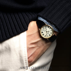Longines Charleston 5228 Quartz Cal.L176.2 SS/GP Leather Ivory Dial