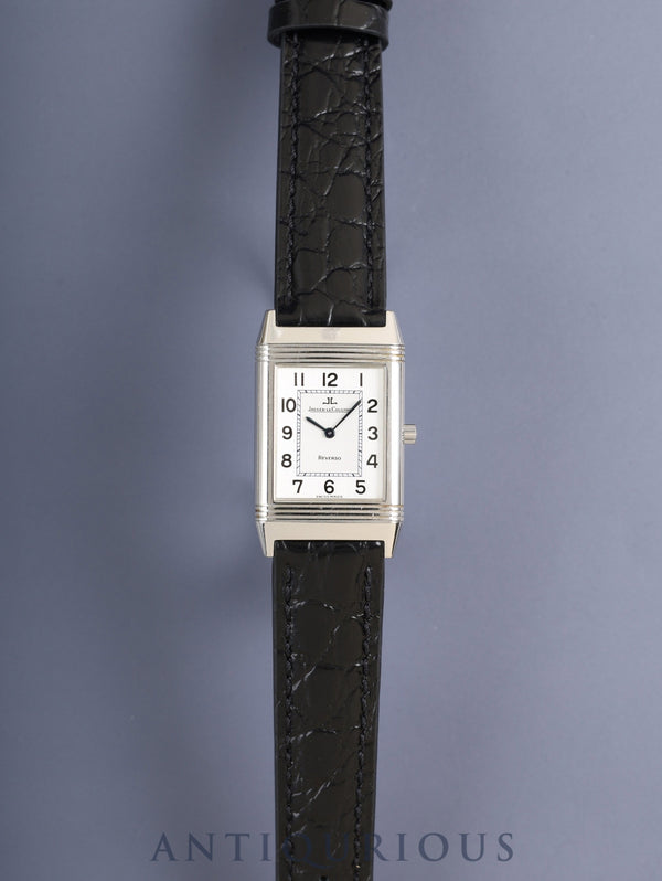 ジャガー・ルクルト レベルソ クラシック 250.8.86 手巻き Cal.846-1 SS 革 シルバーアラビア文字盤 オーバーホール済み