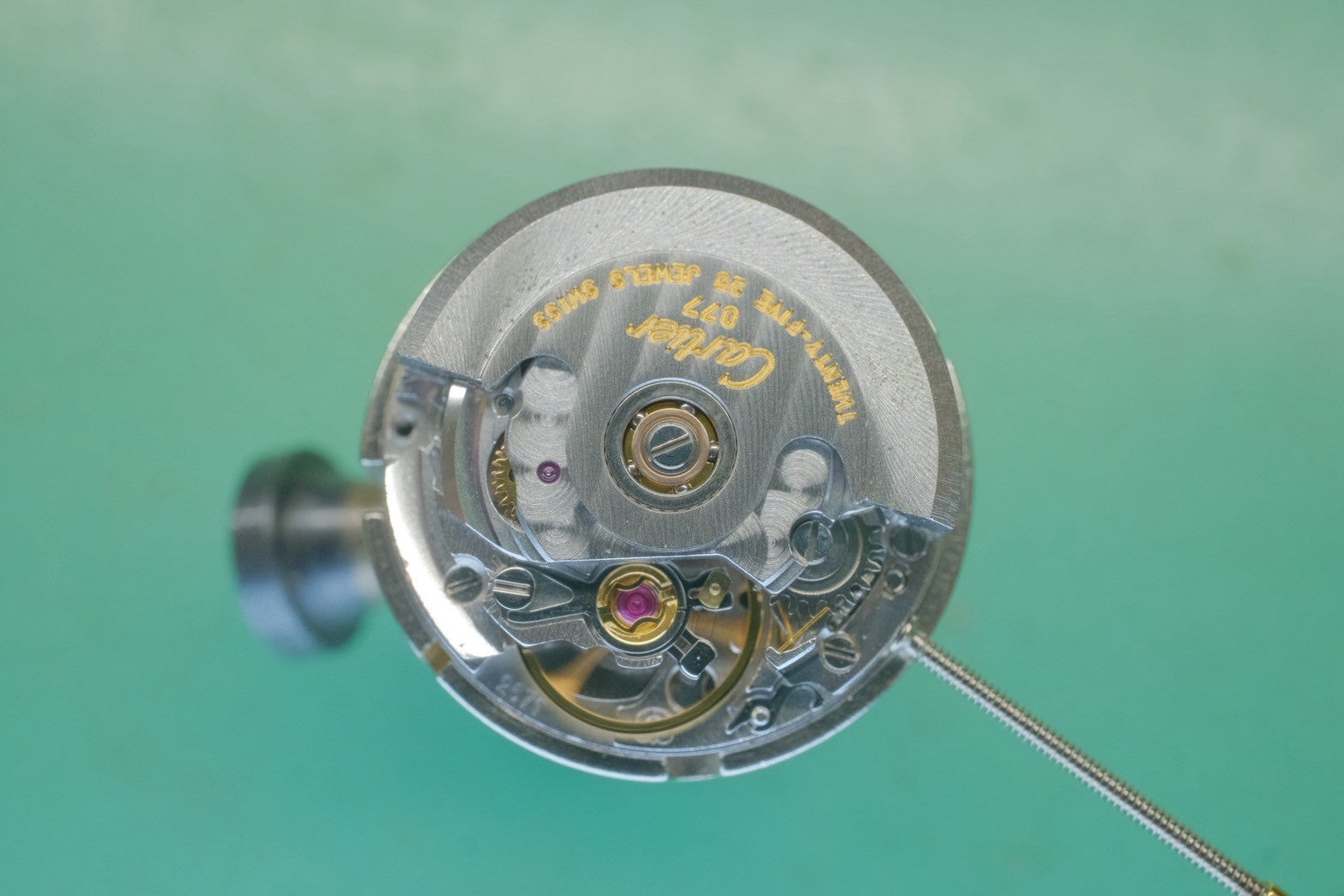 Cartier Santos Galbee LM 81036288/2961 Automatic Caliber 2671 Stainless Steel/Yellow Gold White Roman Dial Overhauled