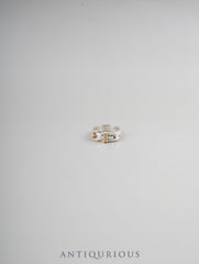 Hermes ring, Santur 925/750, approximately size 9