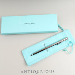 ティファニー ボールペン エルサペレッティ スターリングシルバー ツイスト式 箱  保存袋 未使用リフィルに交換済み