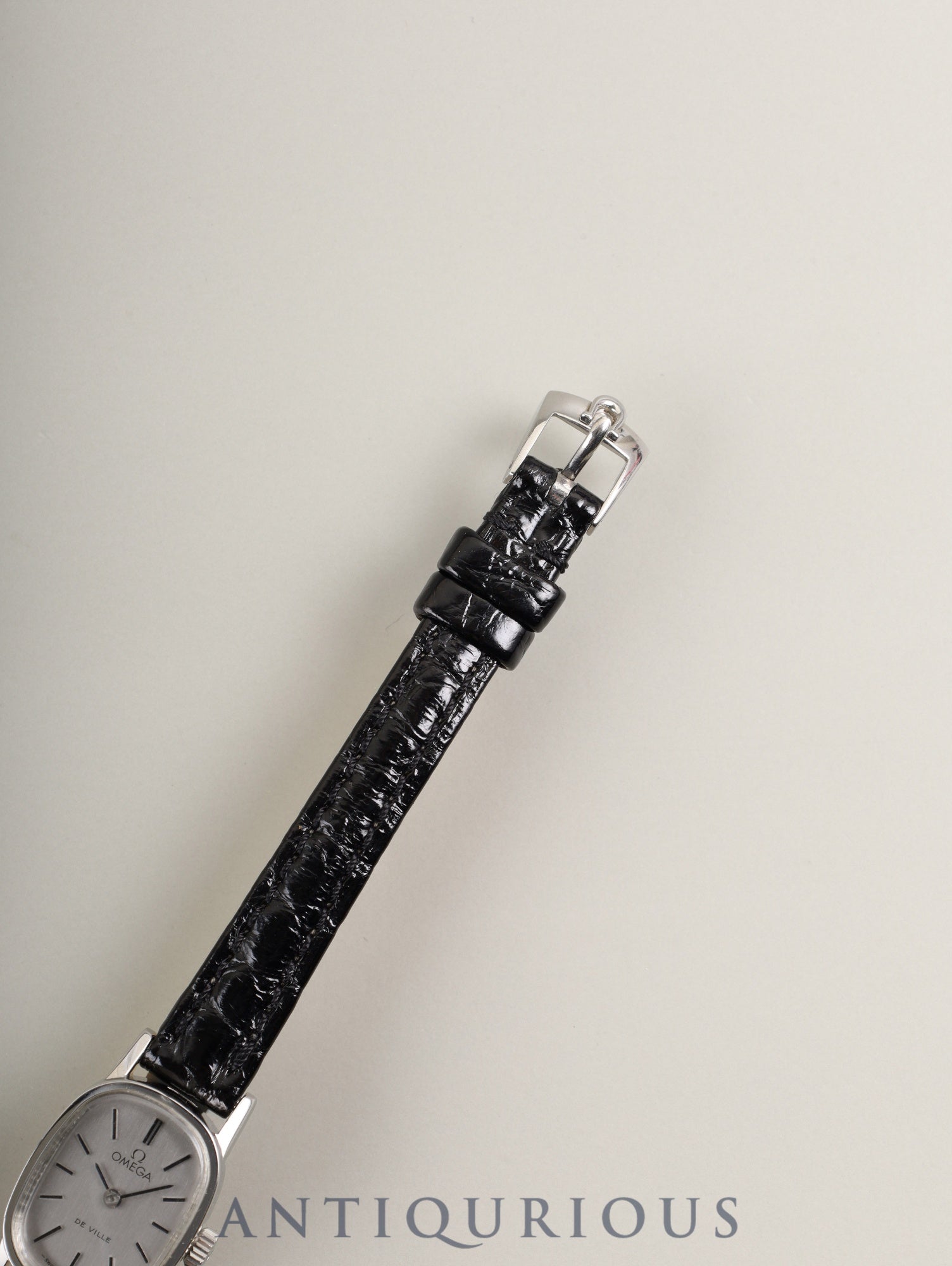 オメガ デ・ヴィル MF511.0454 手巻き Cal.1070 SS 革 純正尾錠（SS） シルバー文字盤  ケース オーバーホール済み