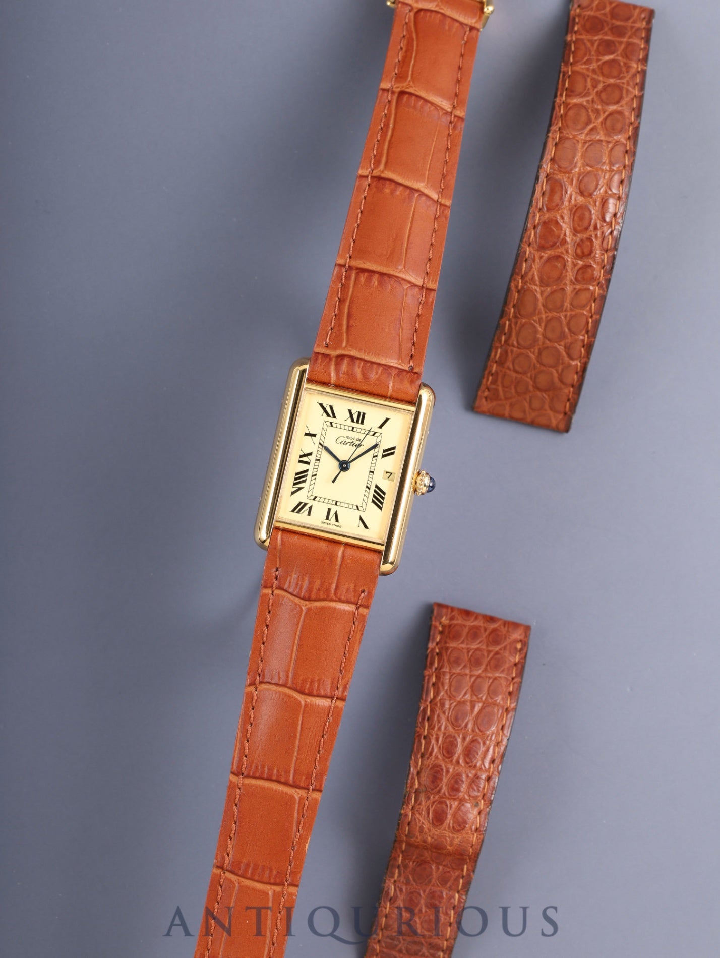 プレマストタンク　ベルト3色あり　Cartier 時計 カルティエ マストタンクの腕時計（CARTIER）| 東京銀座のヴィンテージ