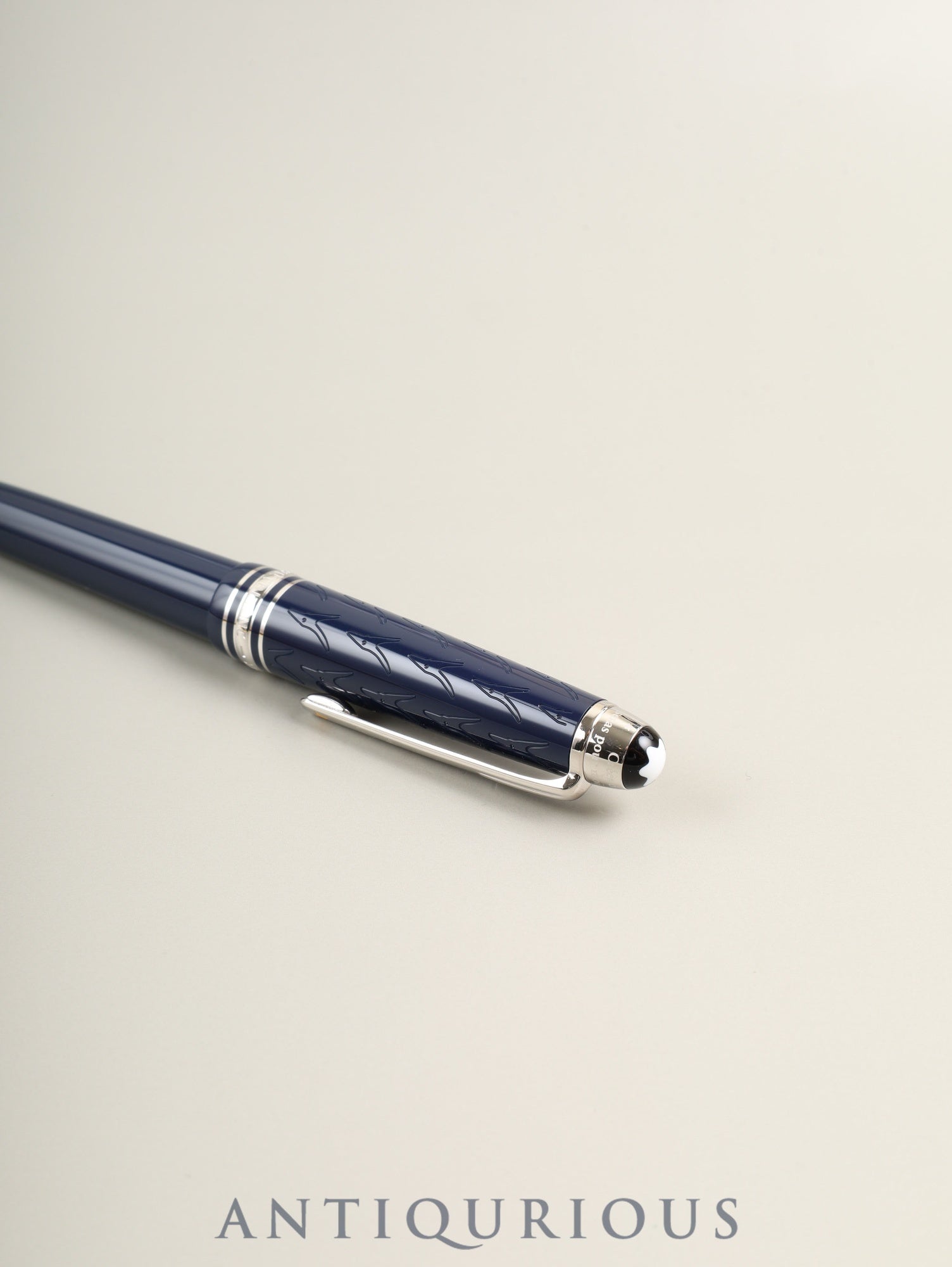 Montblanc Ballpoint Pen Meisterstück Le Petit Prince Special Edition Navy x Silver Twist-Action Box Case Booklets Warranty (2023) Unused Genuine Refill
