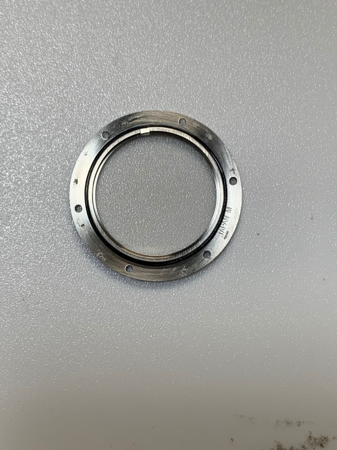 Seiko Mechanical 6810-8000/SCVL001 Hand-wound Cal.6810A SS Leather Original Pin Buckle (SS) Silver Dial 33mm Overhauled