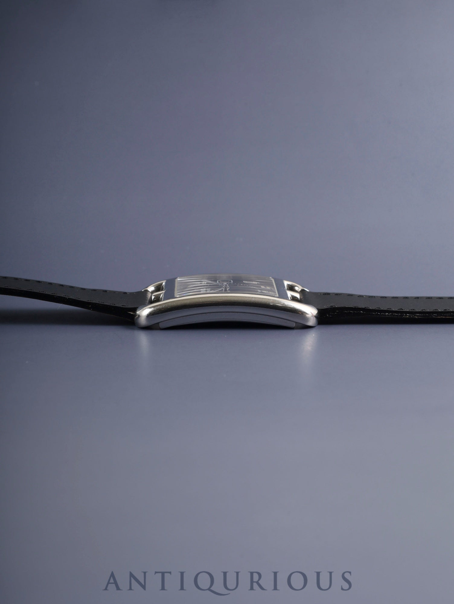 エルメス ケープコッド CC1.810 クォーツ SS 革 純正バックル（SS）グレーアラビア文字盤 箱 冊子 保証書（2009年）オーバーホール済み