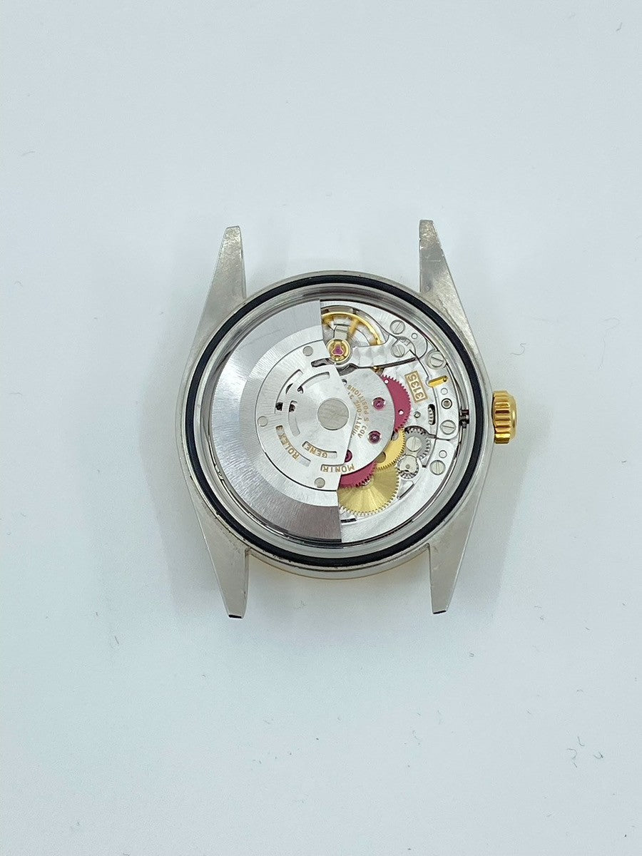 ロレックス デイトジャスト 36 16233 自動巻き Cal.3135 SS/YG SS/YG  ホワイトシャンタン文字盤 P番（2000年） オーバーホール済み