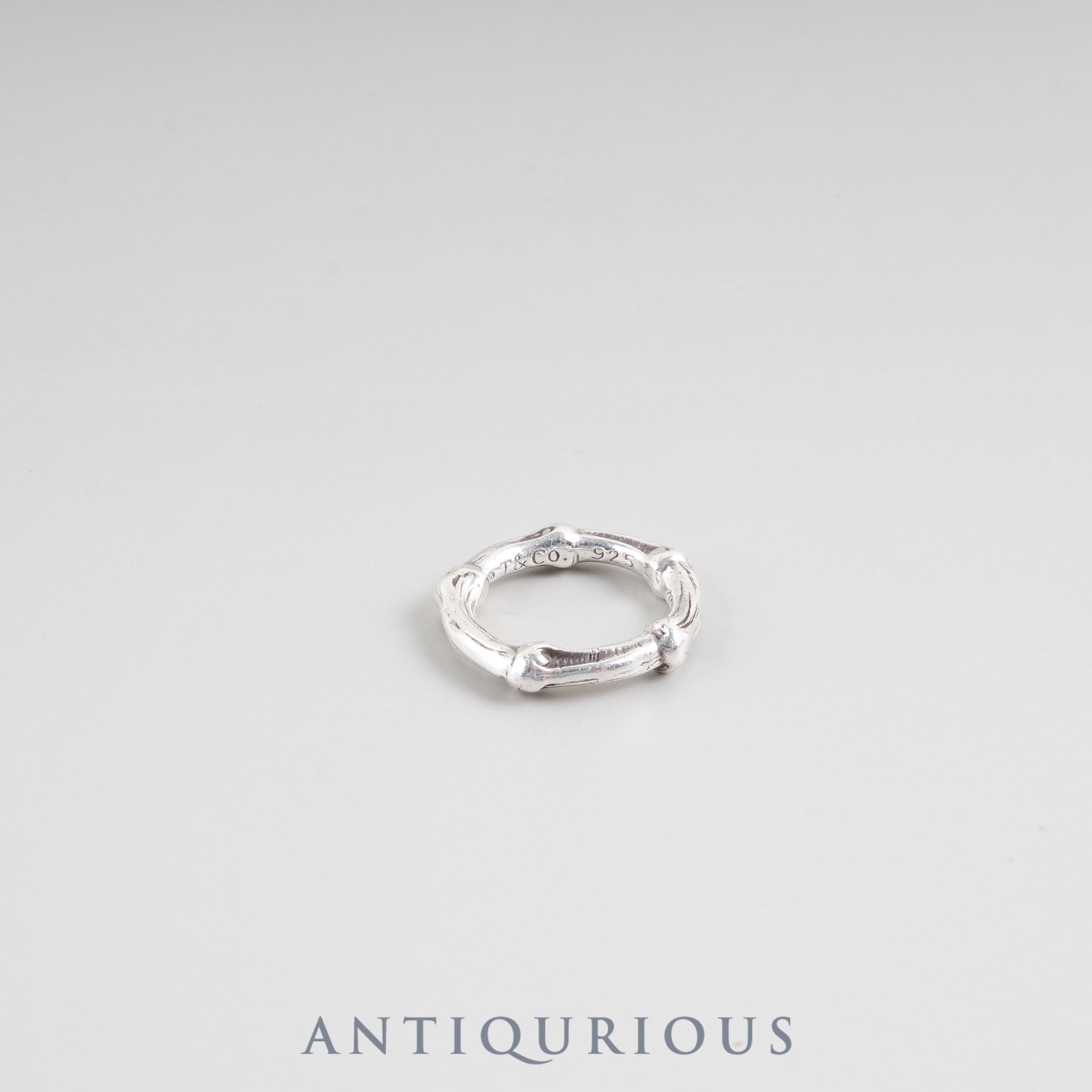 ティファニー リング バンブー SV925 実寸約14.5号 1996刻