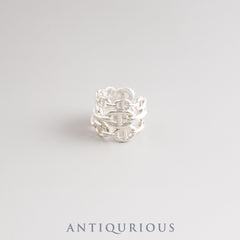 Hermes Ring Chaine d'Ancre Anchaine GM SV925 #52