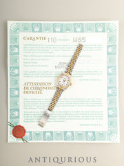 Rolex Datejust Lady 69173 Automatic Cal.2135 SS/YG SS/YG White Dial with Arabic Numerals (SWISS MADE) W-serial (1994-1995) Warranty (1999) Overhauled