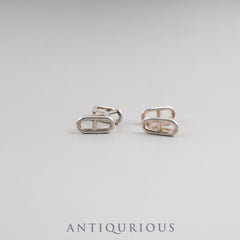 エルメス カフリンクス シェーヌダンクル ファランドール シルバーホールマーク