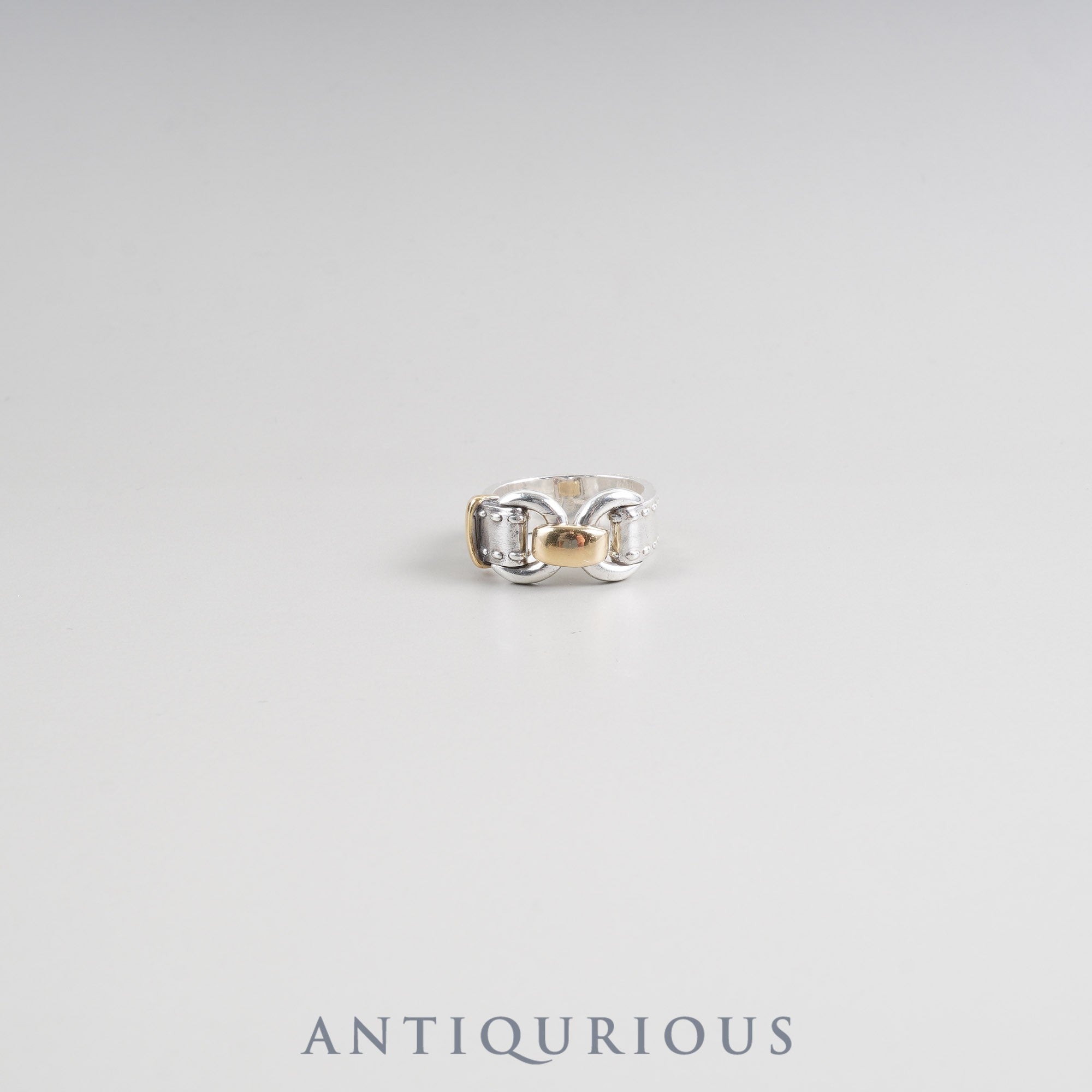 エルメス リング モンテヴィデオ ヴィンテージ ベルトモチーフ #54 約13号 925×750