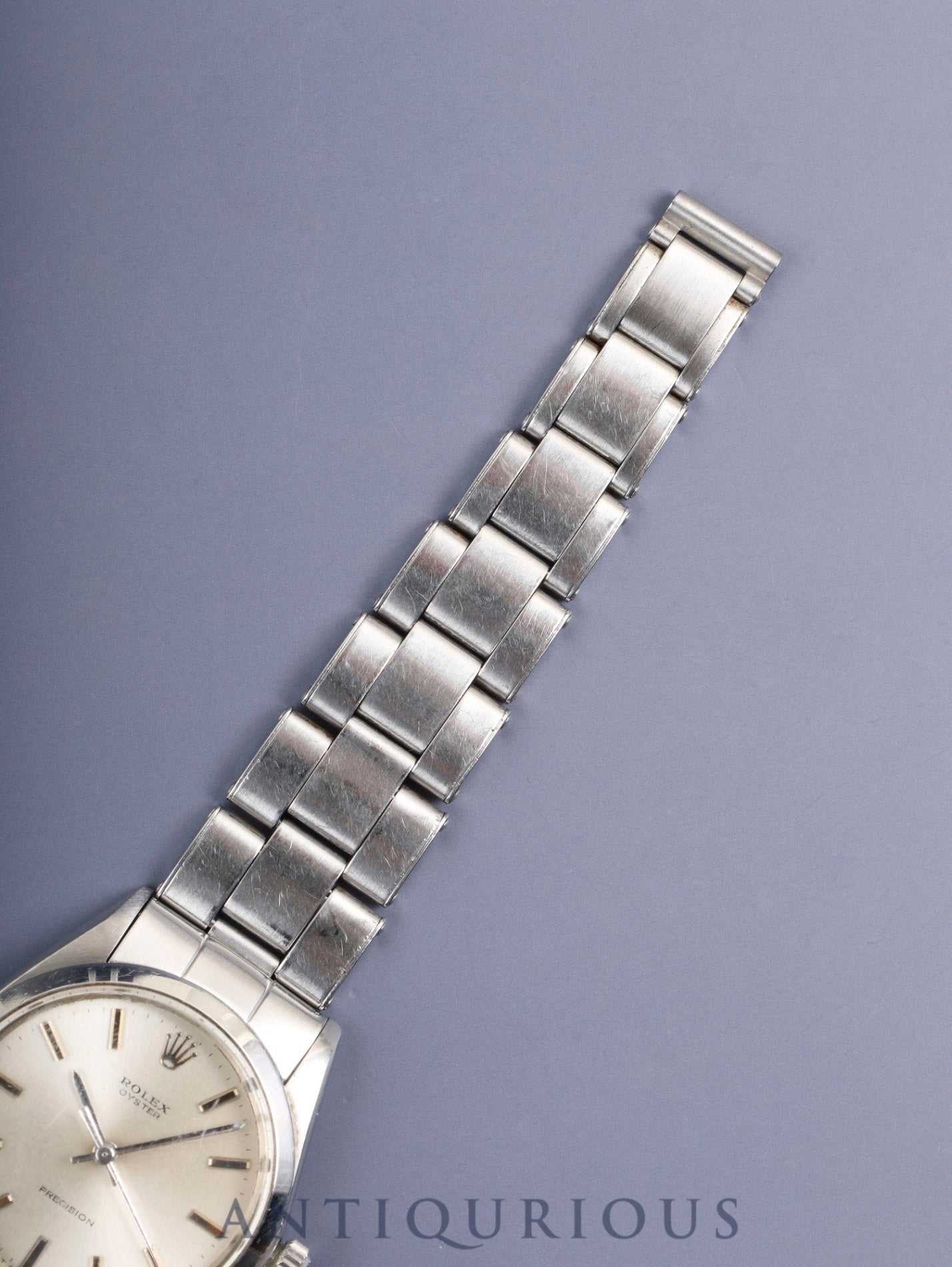 Rolex Oyster Precision 6426 Manual Winding Caliber 1225 Stainless Steel Silver Dial No. 22 (1967) Overhauled