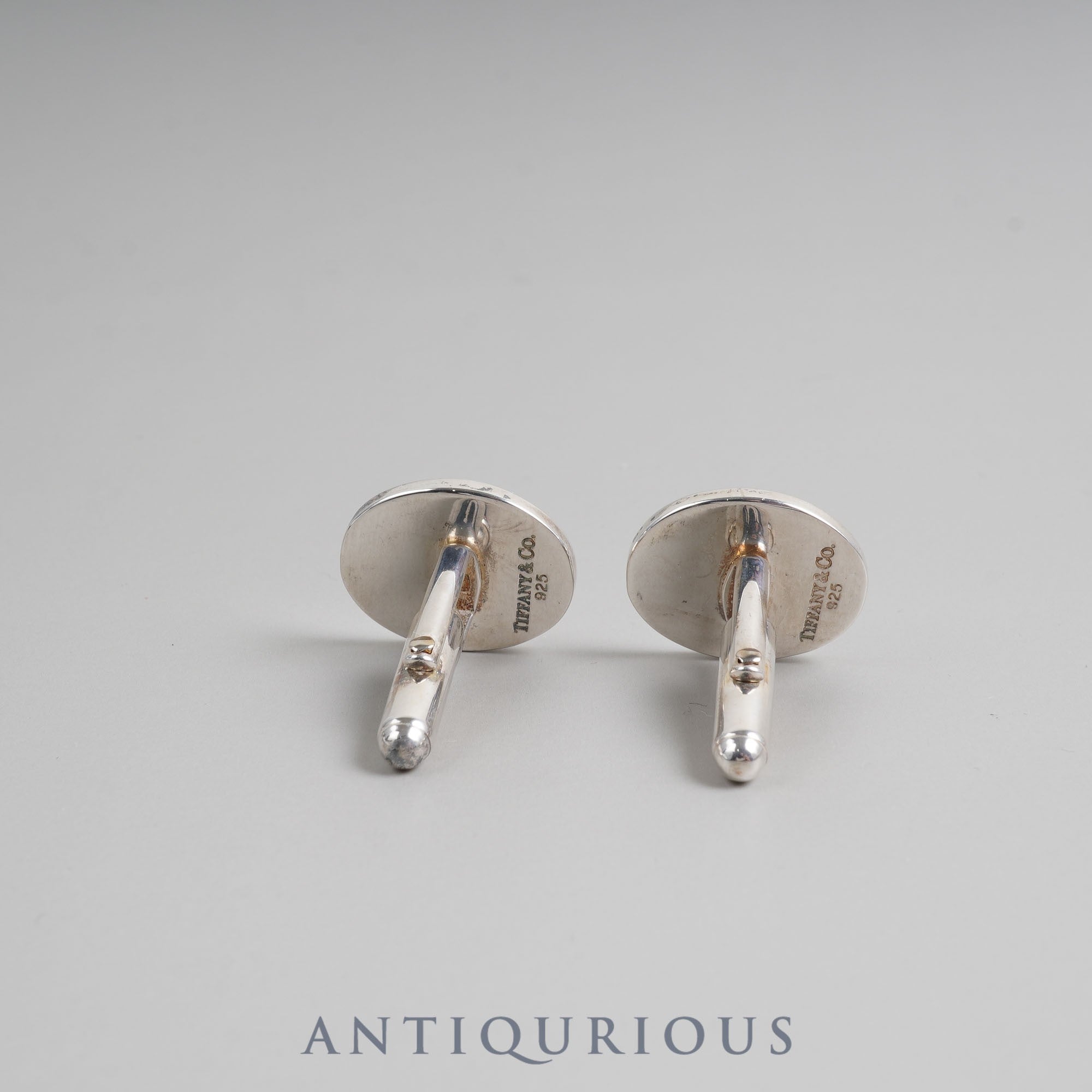 Tiffany Cufflinks Oval SV925 Bag