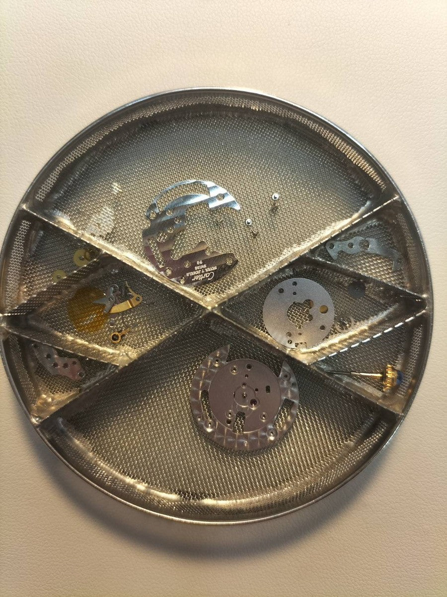 カルティエ マスト ヴァンドーム VLC SM 590004 クォーツ Cal.90 SV925 純正革ベルト 純正尾錠（GP）アイボリーローマン文字盤 箱 冊子 保証書（1994年）オーバーホール済み