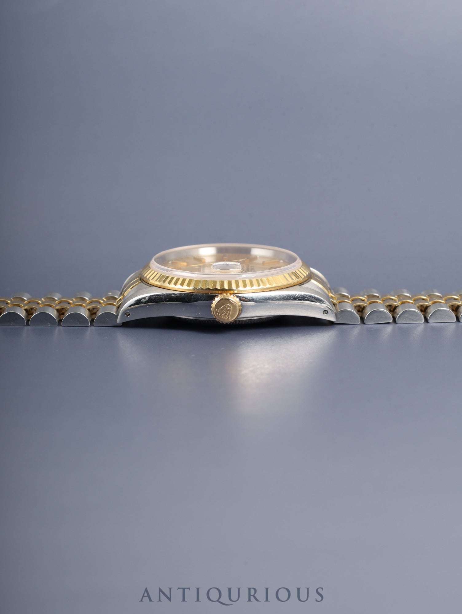 Rolex Datejust 16233 Automatic Cal.3135 SS/YG SS/YG Champagne Dial (SWISS MADE) L Serial (1989-1990) Warranty (undated) Box Overhauled