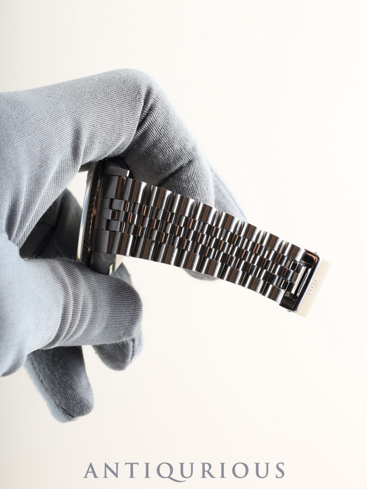 ロレックス デイトジャスト 16234 自動巻き Cal.3135 SS/WG SS シルバー文字盤 U番（1997年） 保証書（1999年） 国際サービス保証書（2008年）オーバーホール済み