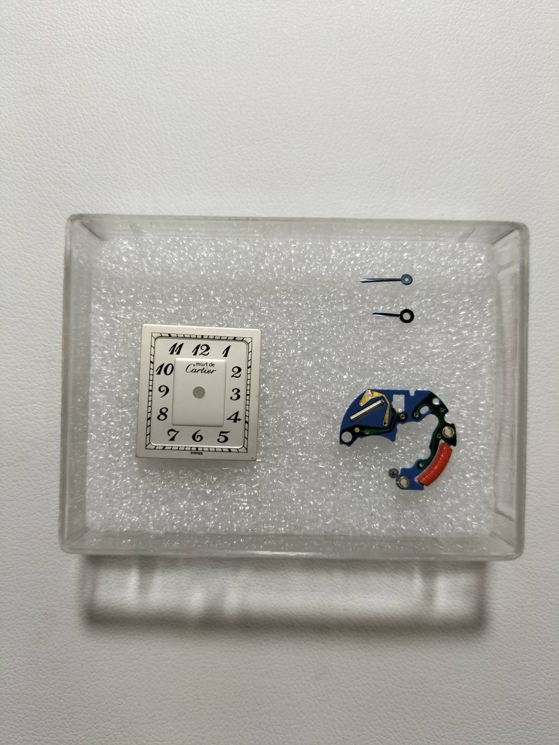カルティエ マストタンク SM W1002954 / 5057001 クォーツ Cal.057 SV925 革 純正ピンバックル（GP）アラビア文字盤（SWISS表記）オーバーホール済み