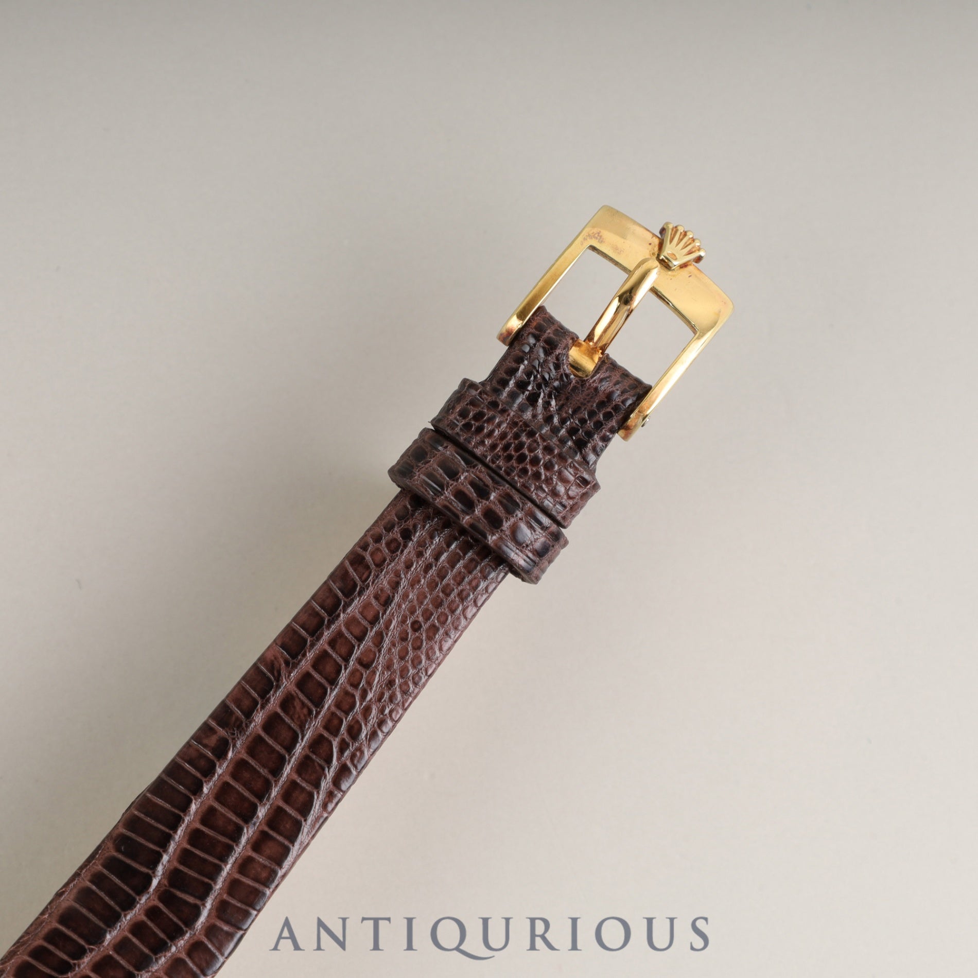 Rolex Cellini 4084 Manual Winding Caliber 1600 750 Leather Strap Genuine Buckle (GP) Red Gradient Dial No. 36 (1972) Overhauled