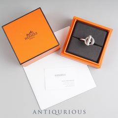 Hermes Ring Echappé SV925 #58 Box, Booklet, Card, 23 Years