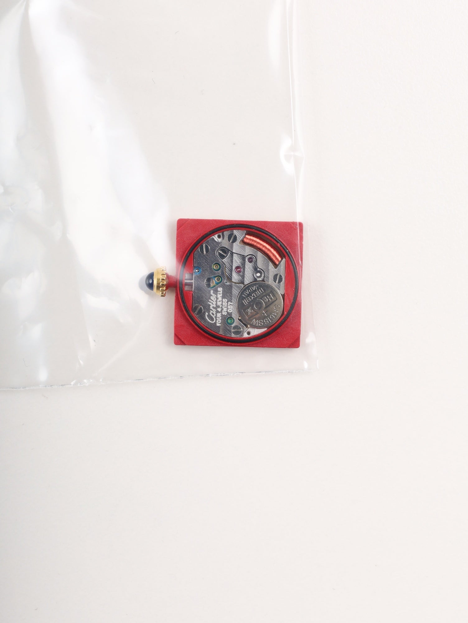 カルティエ マストタンク SM 5057001 クォーツ Cal.057 SV925 革 純正Dバックル（GP） オパラン文字盤（SWISS表記）オーバーホール済み 新品仕上げ済み