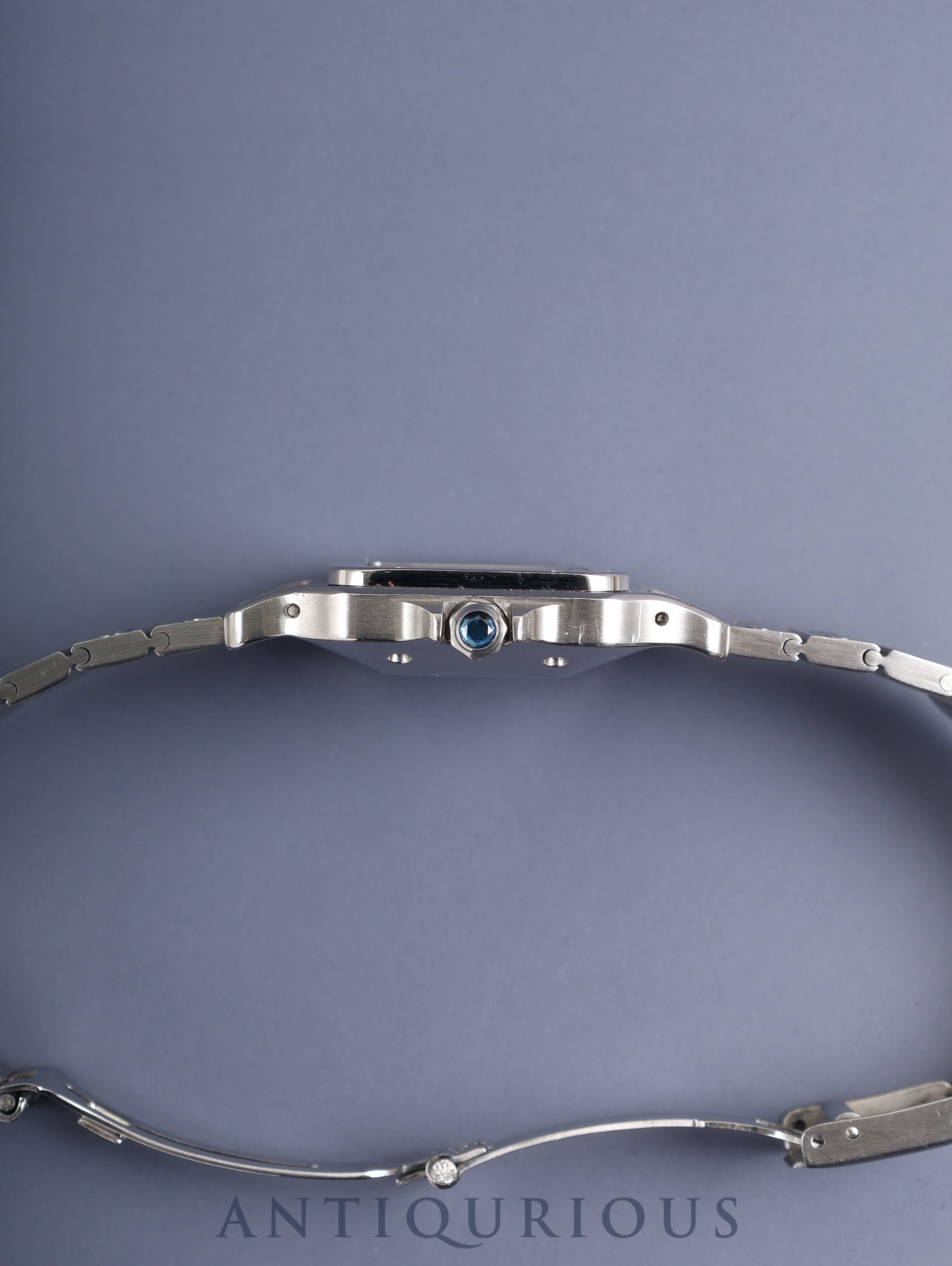 カルティエ サントス ガルベ LM 2960 自動巻き Cal.ETA2671 SS SS ホワイトローマン文字盤 箱 冊子 オーバーホール済み