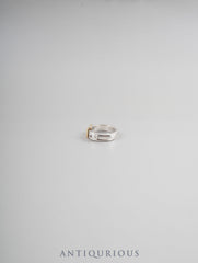 Hermes ring, Santur 925/750, approximately size 9