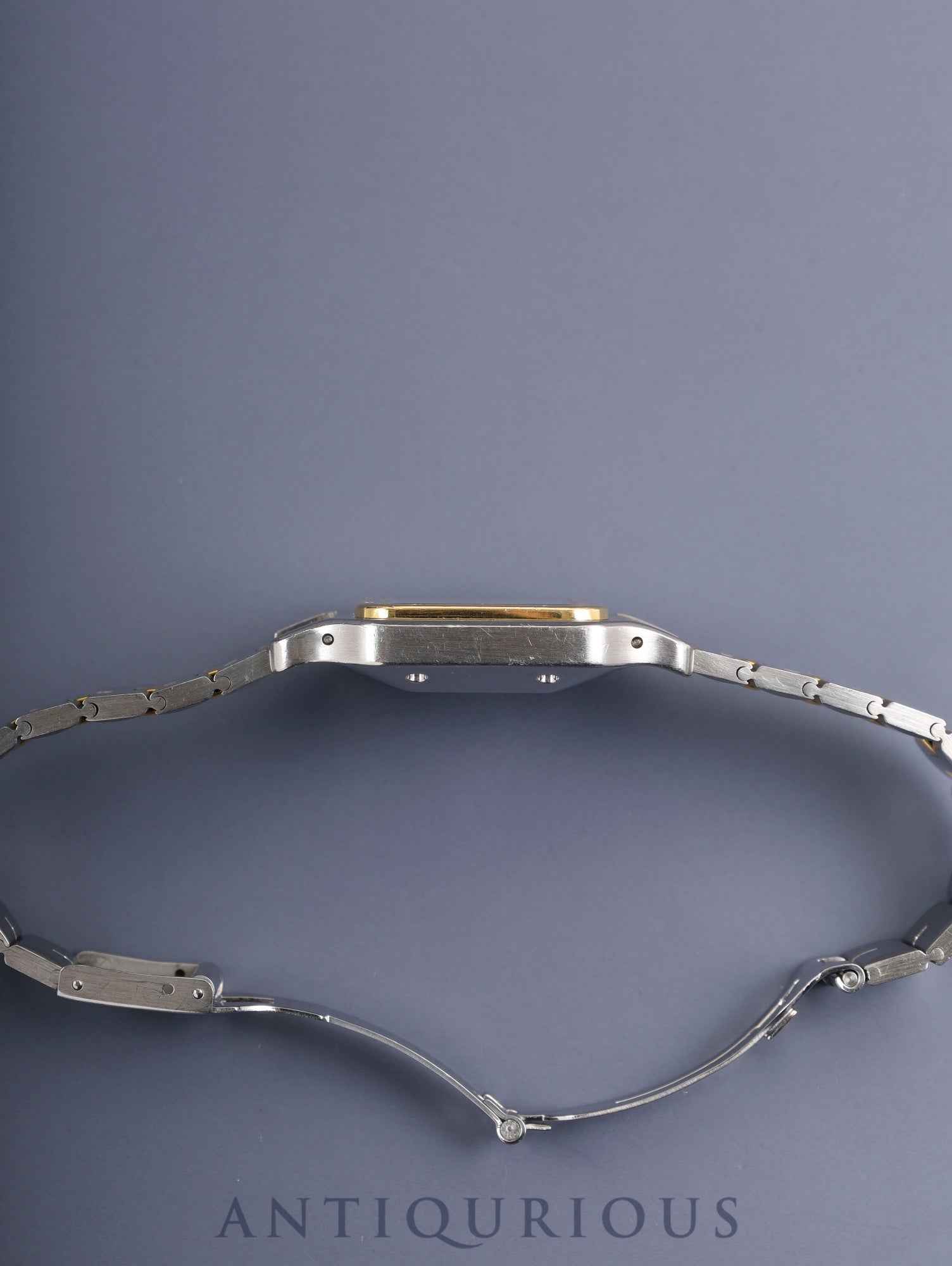 カルティエ サントス ガルベ LM 2961 自動巻き Cal.2671 SS/YG SS/YG ホワイトローマン文字盤 オーバーホール済み