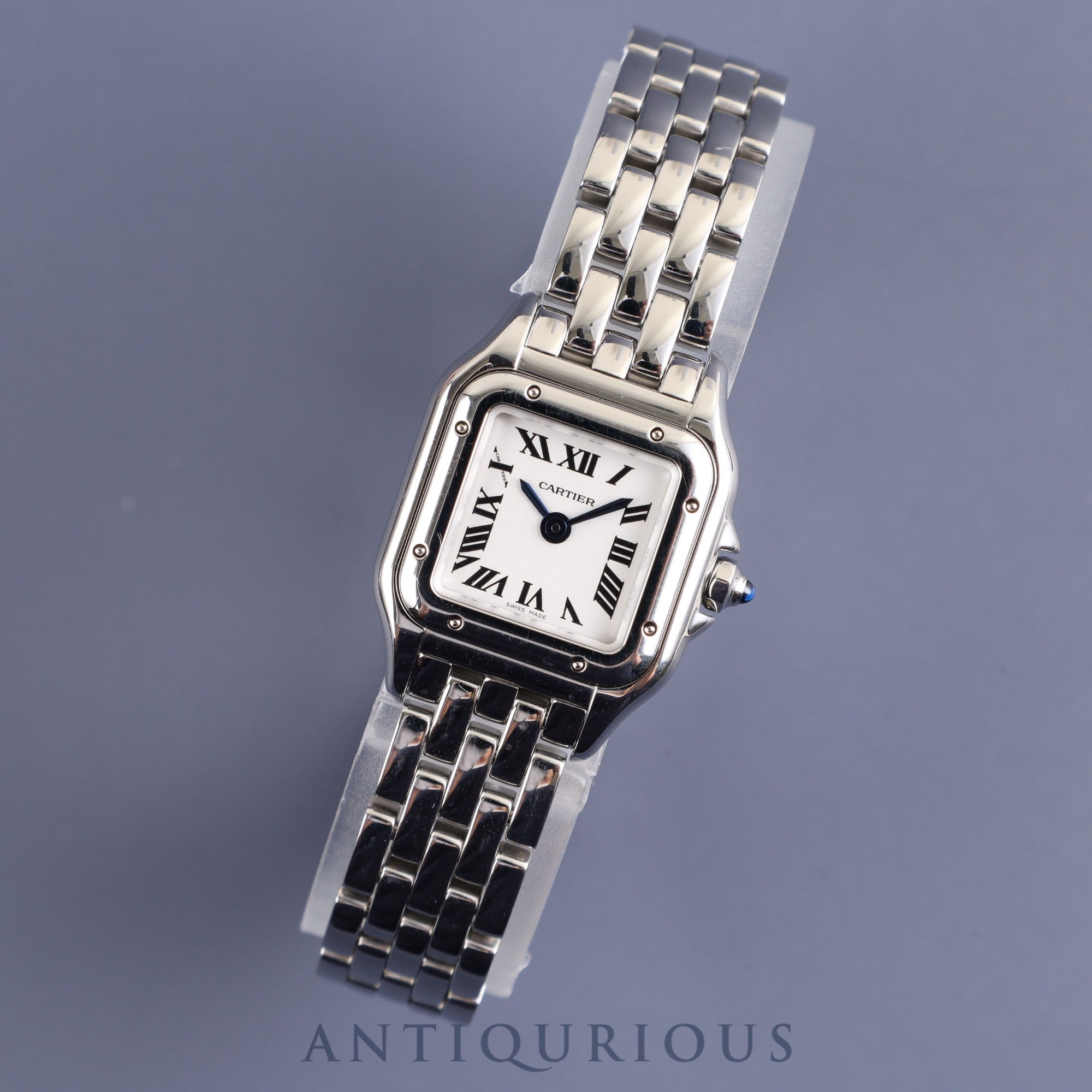 Cartier Panthere de Cartier Mini WSPN0019 / 4188 Quartz Cal.159 SS SS Silver Roman Dial Box Warranty (no date) Overhauled