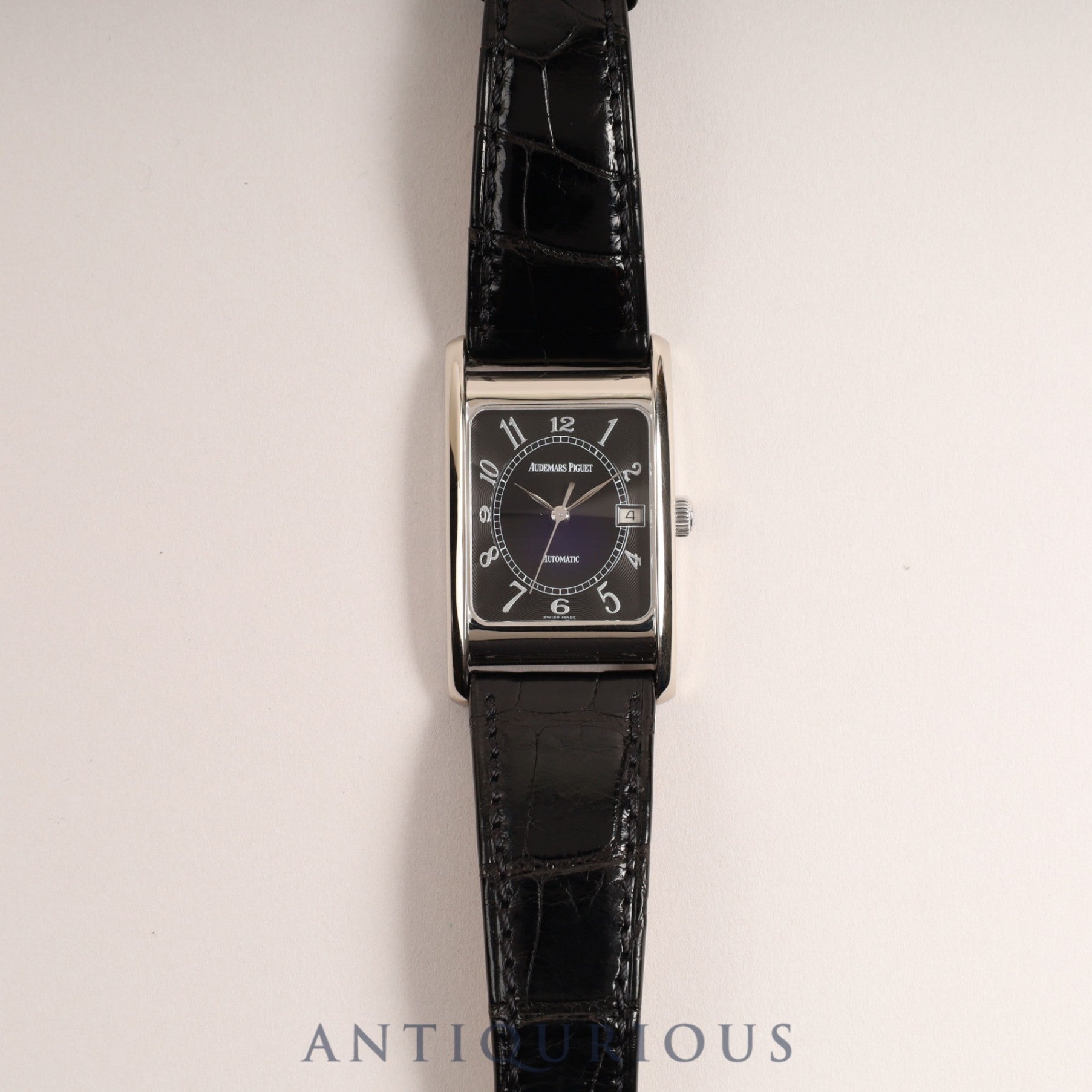 Audemars Piguet Edward Piguet 15015BC.OO.D001CR.01 Automatic Cal.2140 WG Leather Black Arabic Dial 1994-2000