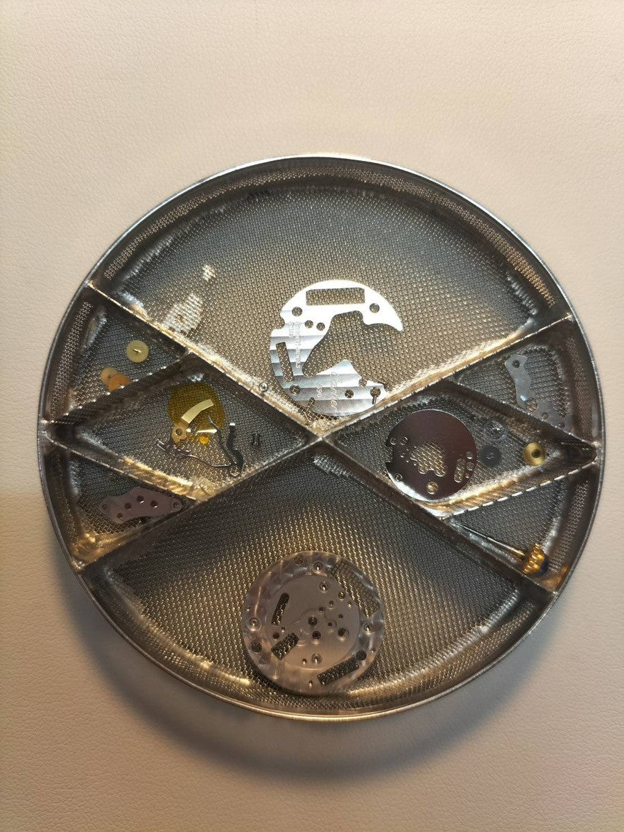 カルティエ マスト ヴァンドーム VLC SM 590004 クォーツ Cal.690 SV925 革 純正尾錠（GP）アイボリー4点ローマン文字盤 箱 冊子 保証書（1993年）オーバーホール済み